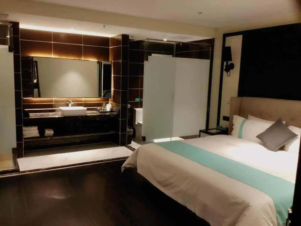 Bed in Xana Hotelle Zhengzhou Guoji Branch