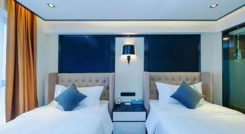 Bed in Xana Hotelle Zhengzhou Guoji Branch