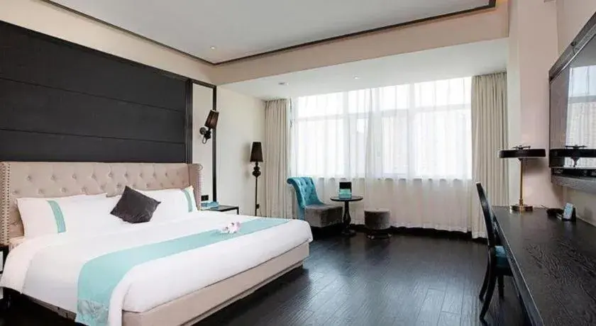 Bed in Xana Hotelle Zhengzhou Guoji Branch Bed in Xana Hotelle Zhengzhou Guoji Branch