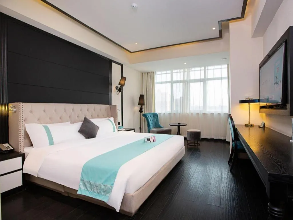 Bed in Xana Hotelle Zhengzhou Guoji Branch