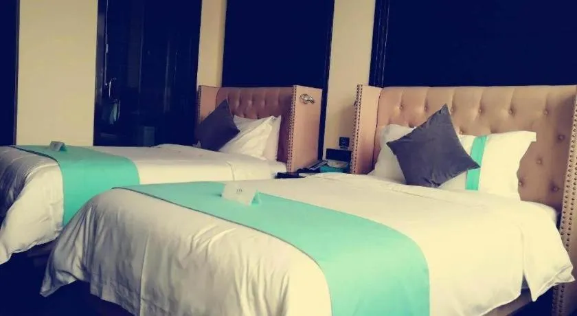 Bed in Xana Hotelle Zhengzhou Guoji Branch