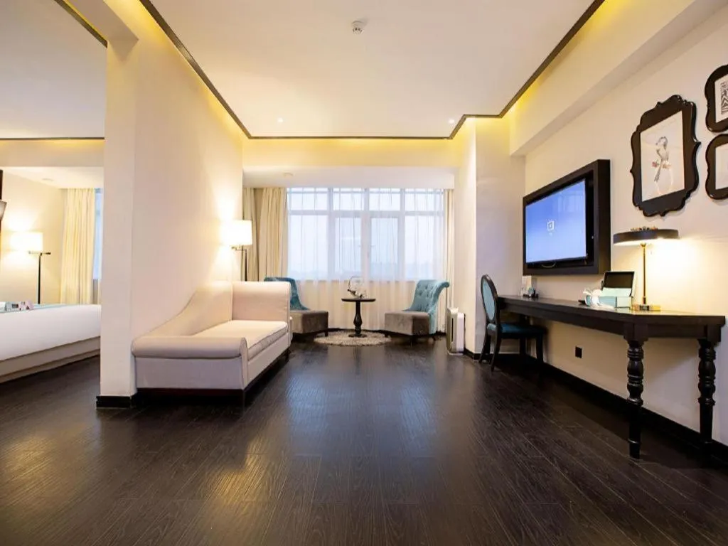 Bed in Xana Hotelle Zhengzhou Guoji Branch