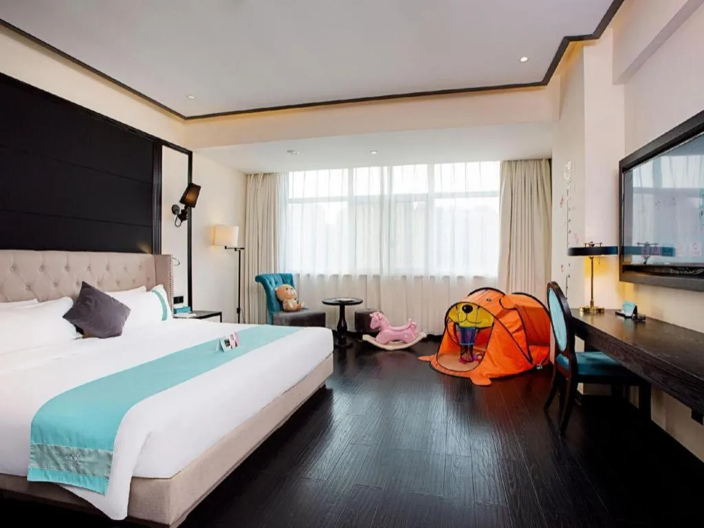 Bed in Xana Hotelle Zhengzhou Guoji Branch