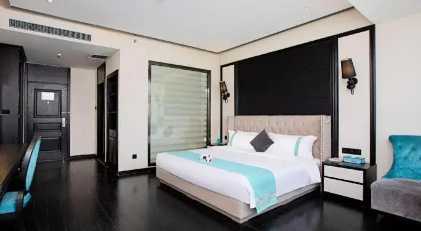 Bed in Xana Hotelle Zhengzhou Guoji Branch Bed in Xana Hotelle Zhengzhou Guoji Branch