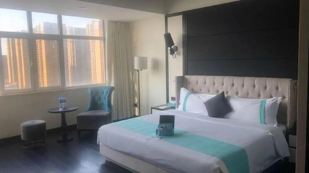 Bed in Xana Hotelle Zhengzhou Guoji Branch