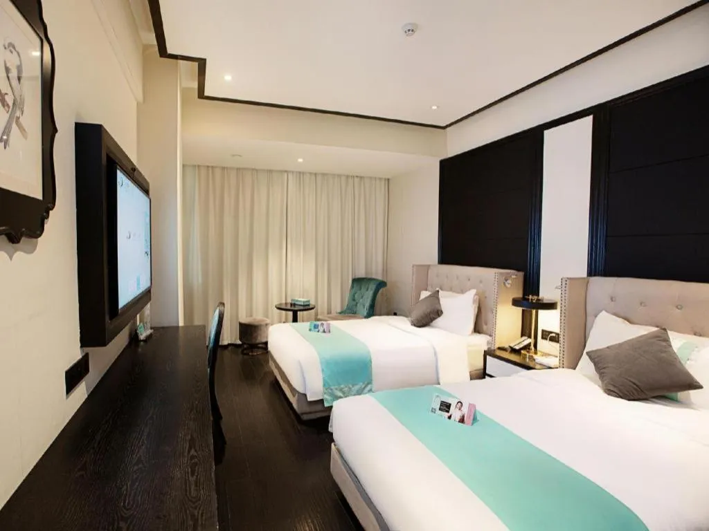 Bed in Xana Hotelle Zhengzhou Guoji Branch