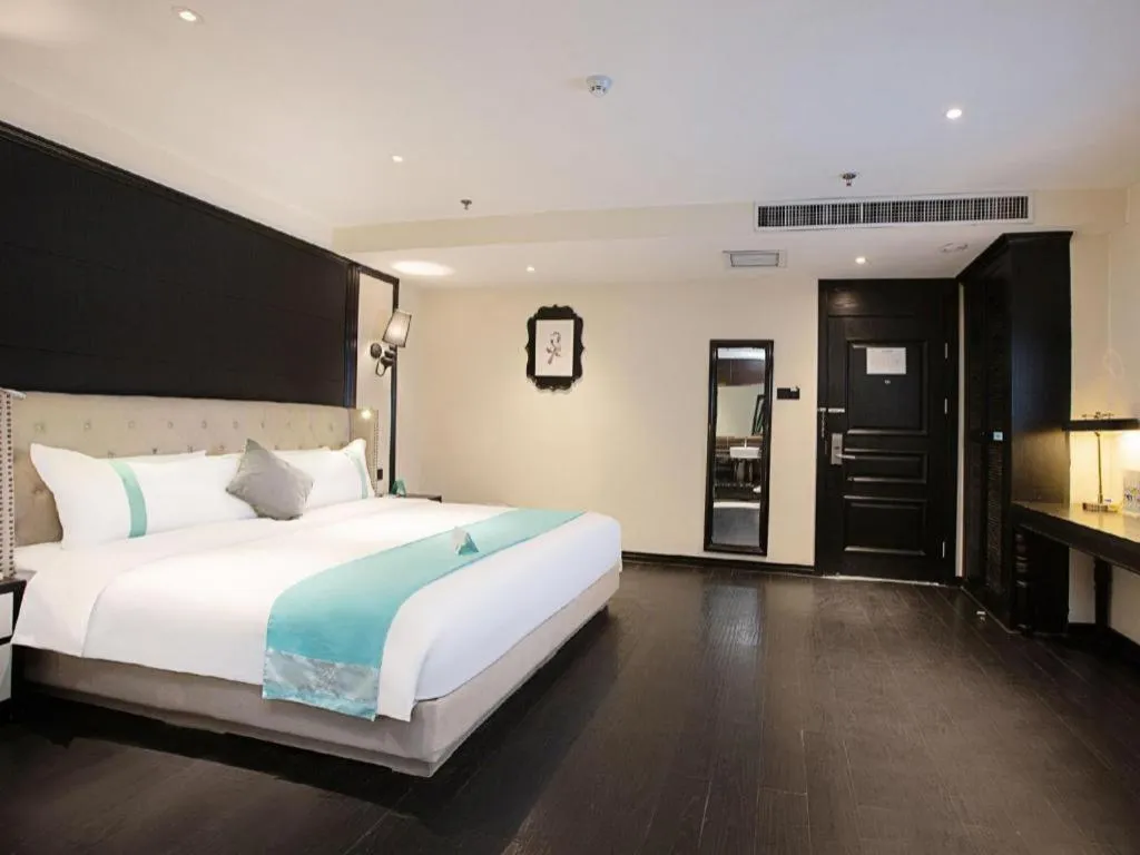 Bed in Xana Hotelle Zhengzhou Guoji Branch