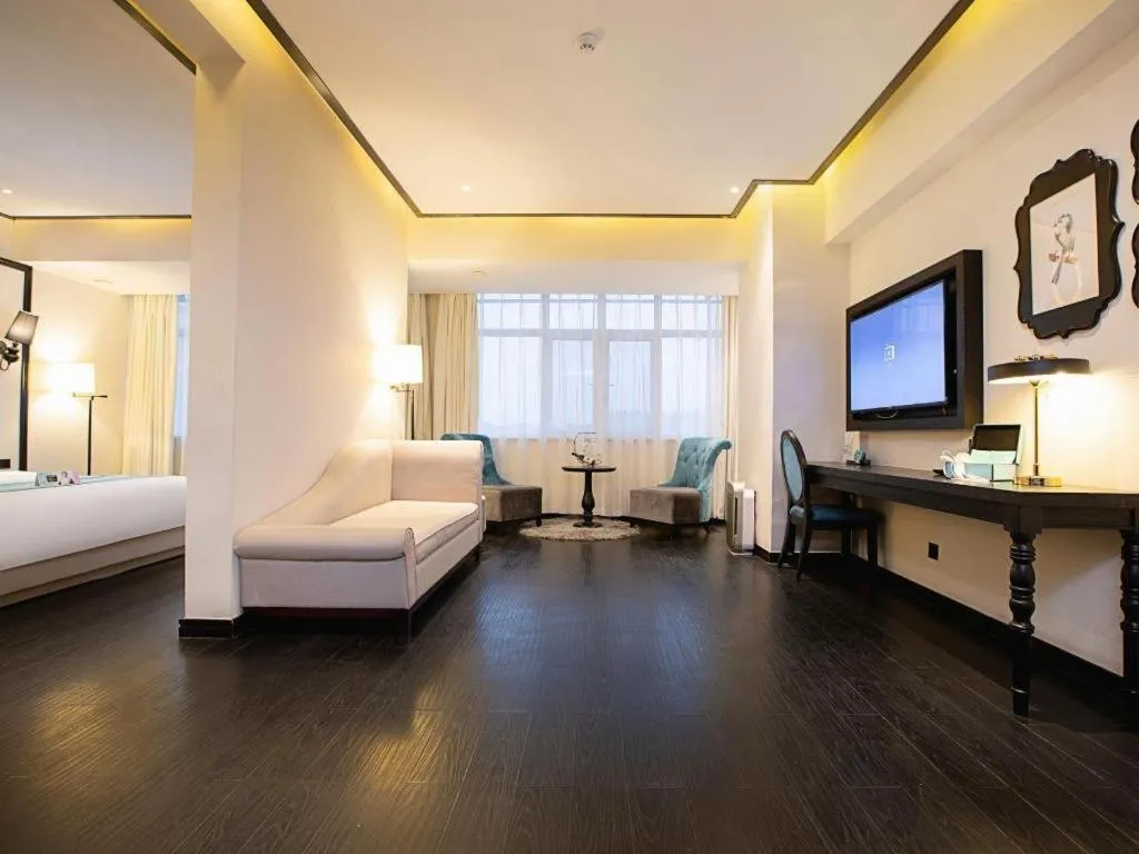 Bed in Xana Hotelle Zhengzhou Guoji Branch