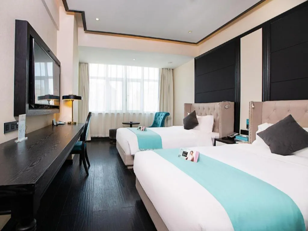 Bed in Xana Hotelle Zhengzhou Guoji Branch