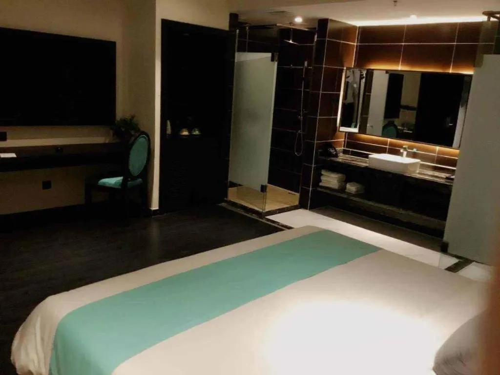 Bed in Xana Hotelle Zhengzhou Guoji Branch