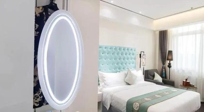 Bed in Xana Hotelle Xi'an GONG IP South Gate of Zhonglou Bed in Xana Hotelle Xi'an GONG IP South Gate of Zhonglou