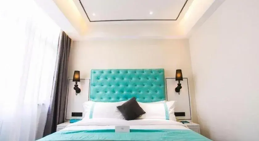 Bed in Xana Hotelle Xi'an GONG IP South Gate of Zhonglou Bed in Xana Hotelle Xi'an GONG IP South Gate of Zhonglou