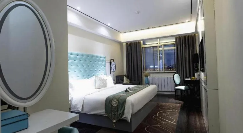 Bed in Xana Hotelle Xi'an GONG IP South Gate of Zhonglou