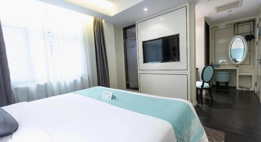 Bed in Xana Hotelle Xi'an GONG IP South Gate of Zhonglou