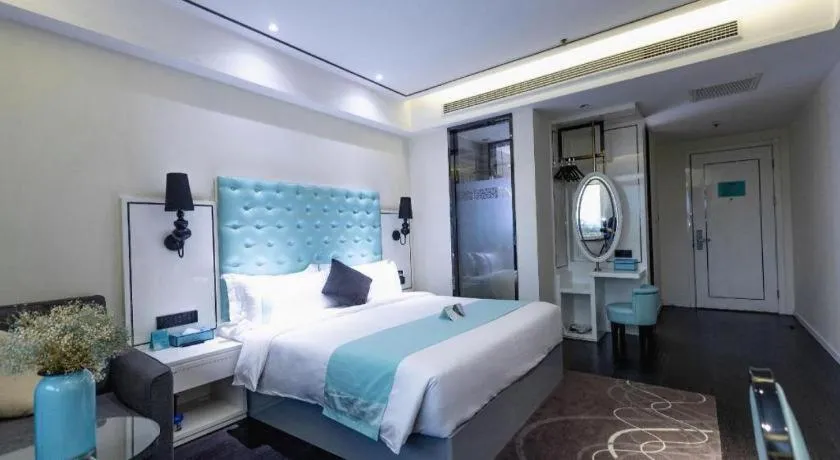 Bed in Xana Hotelle Xi'an GONG IP South Gate of Zhonglou