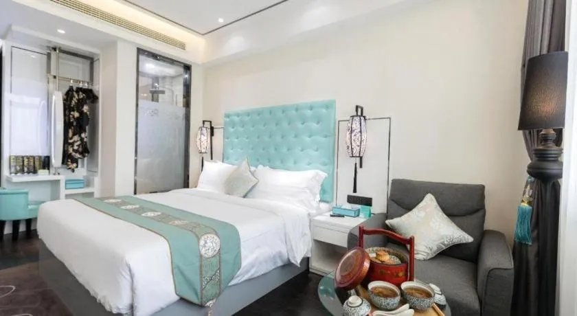 Bed in Xana Hotelle Xi'an GONG IP South Gate of Zhonglou