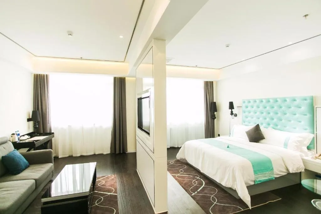 Bed in Xana Hotelle Xi'an GONG IP South Gate of Zhonglou