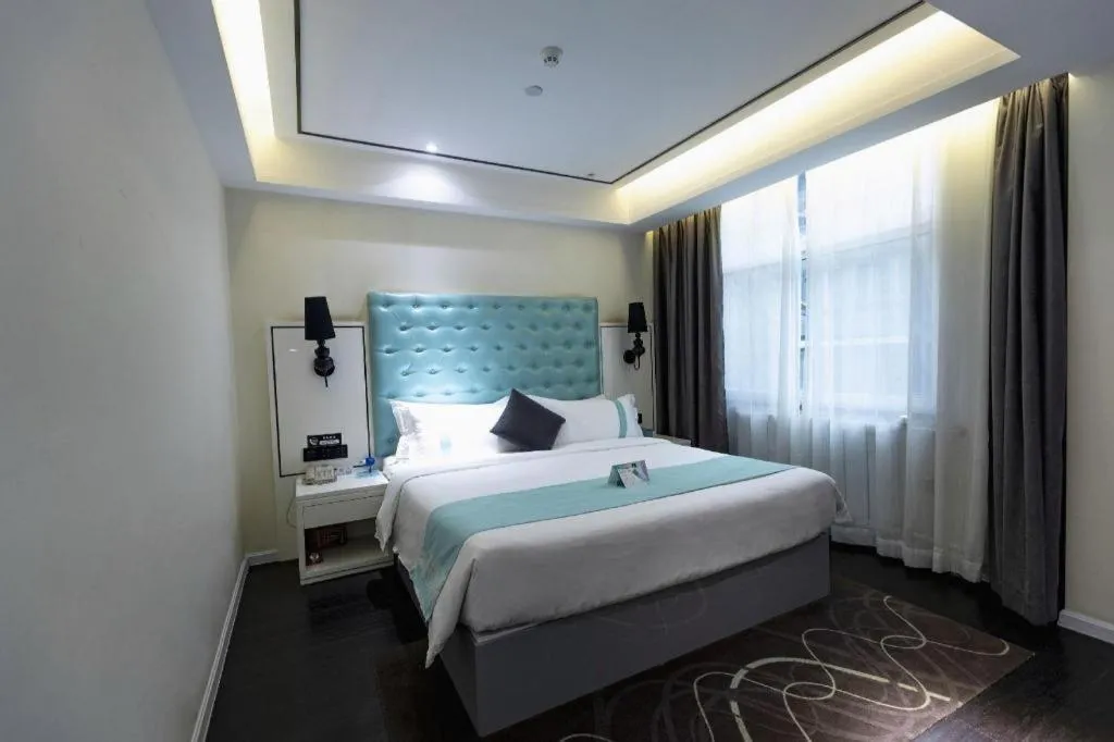 Bed in Xana Hotelle Xi'an GONG IP South Gate of Zhonglou