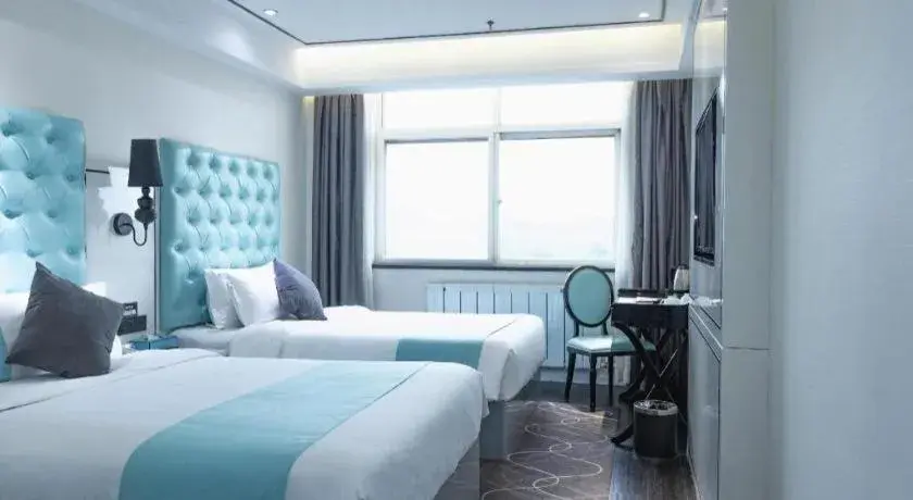 Bed in Xana Hotelle Xi'an GONG IP South Gate of Zhonglou Bed in Xana Hotelle Xi'an GONG IP South Gate of Zhonglou