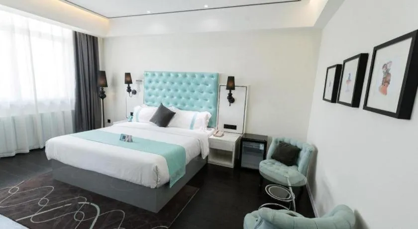 Bed in Xana Hotelle Xi'an GONG IP South Gate of Zhonglou