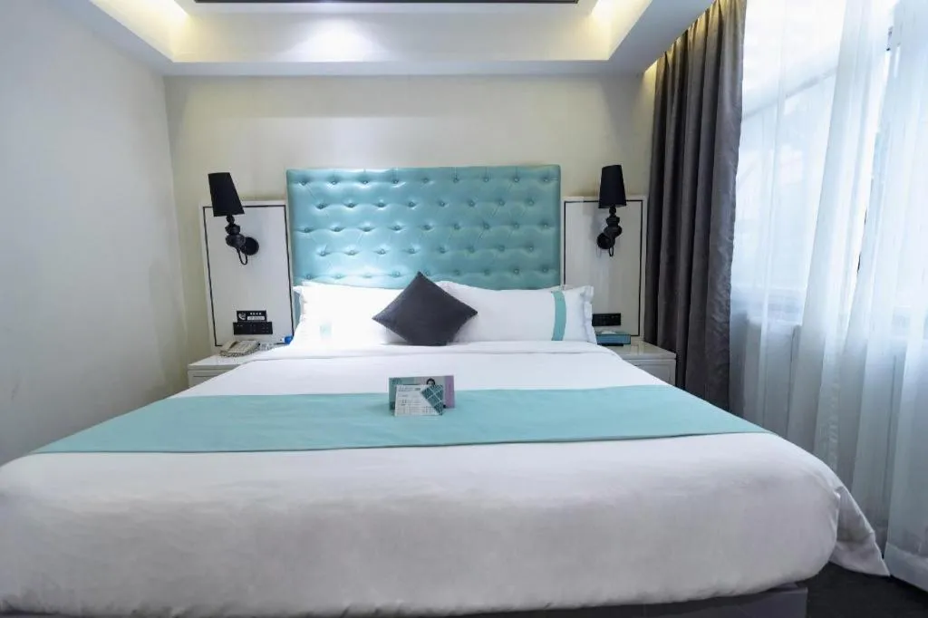 Bed in Xana Hotelle Xi'an GONG IP South Gate of Zhonglou