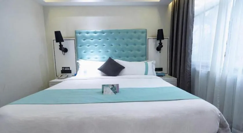 Bed in Xana Hotelle Xi'an GONG IP South Gate of Zhonglou