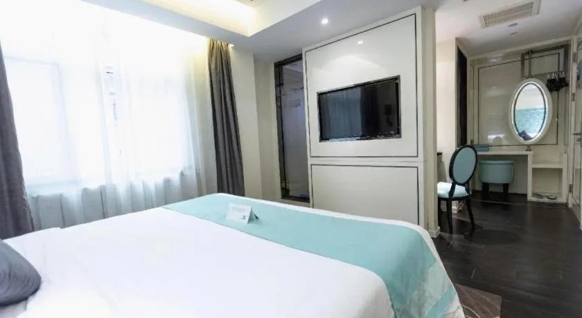 Bed in Xana Hotelle Xi'an GONG IP South Gate of Zhonglou