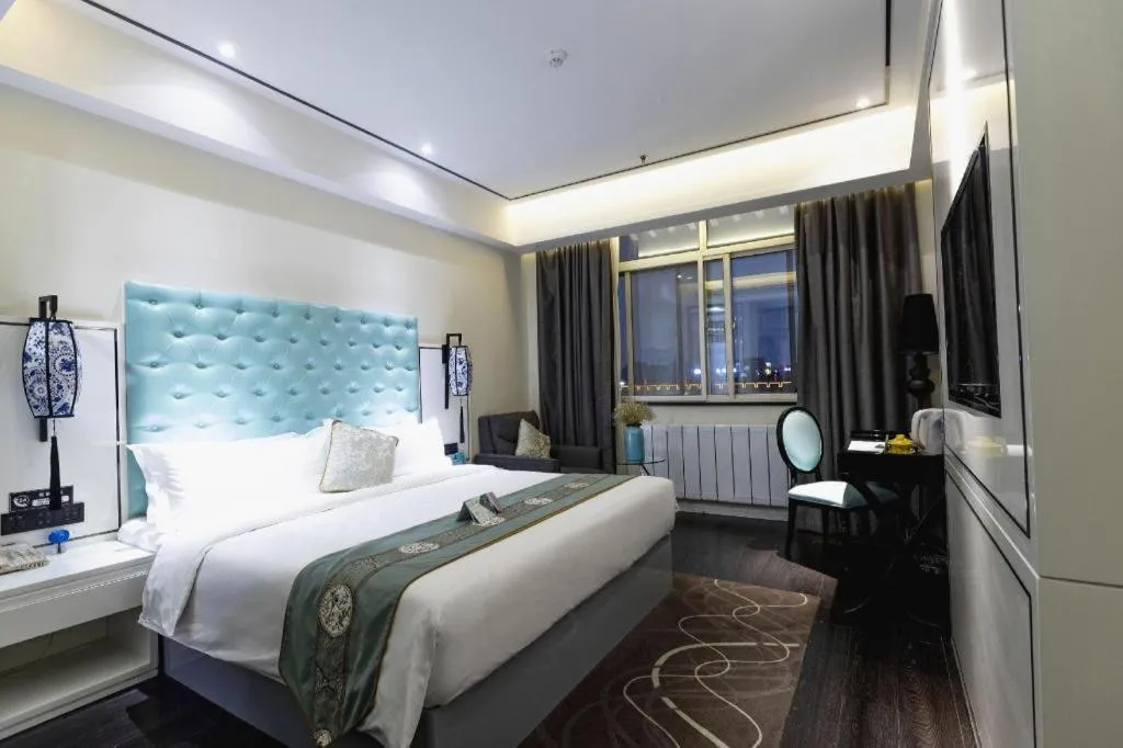 Bed in Xana Hotelle Xi'an GONG IP South Gate of Zhonglou