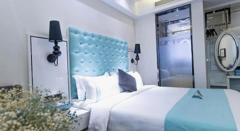 Bed in Xana Hotelle Xi'an GONG IP South Gate of Zhonglou