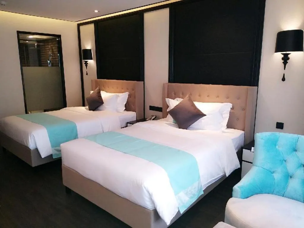 Bed in Xana Hotelle Jinan Daminghu North Gate