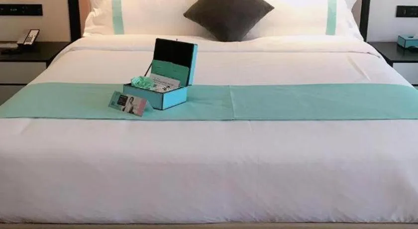 Bed in Xana Hotelle Jinan Daminghu North Gate