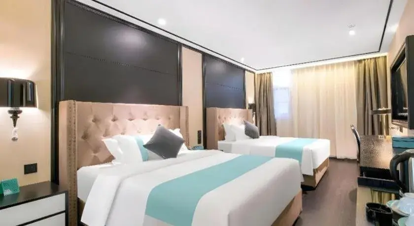 Bed in Xana Hotelle Jinan Daminghu North Gate Bed in Xana Hotelle Jinan Daminghu North Gate