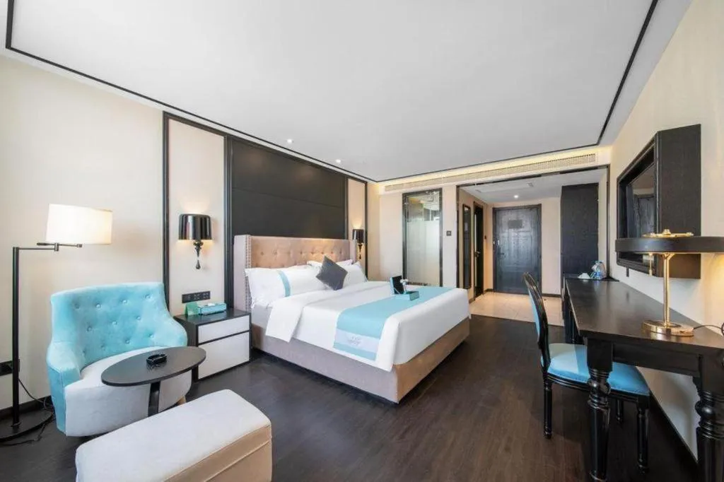 Bed in Xana Hotelle Jinan Daminghu North Gate