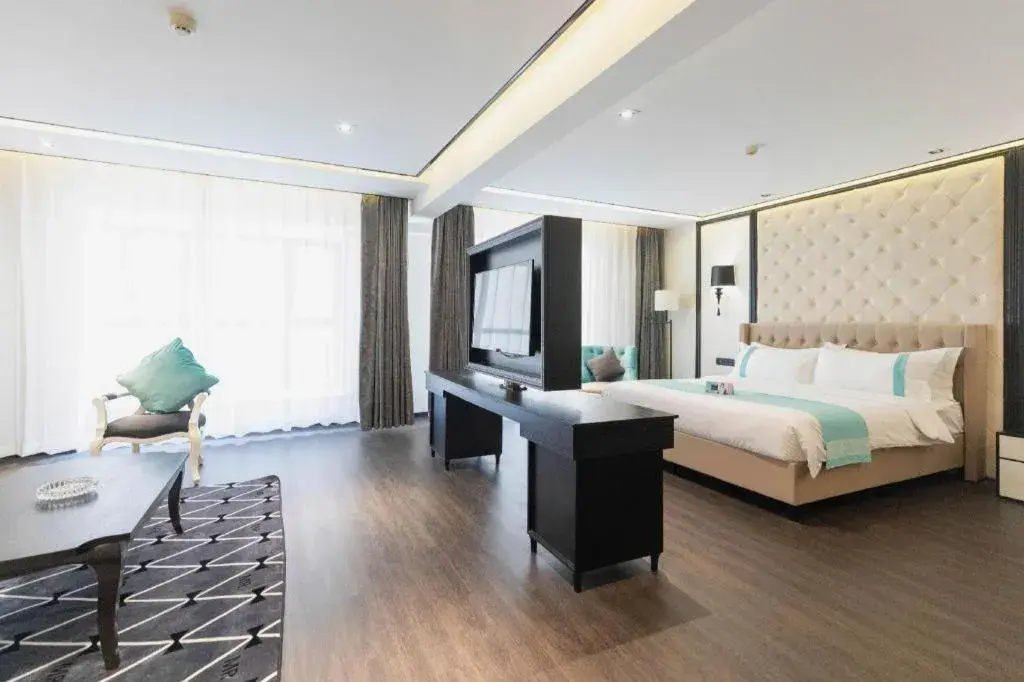 Bed in Xana Hotelle Jinan Daminghu North Gate Bed in Xana Hotelle Jinan Daminghu North Gate