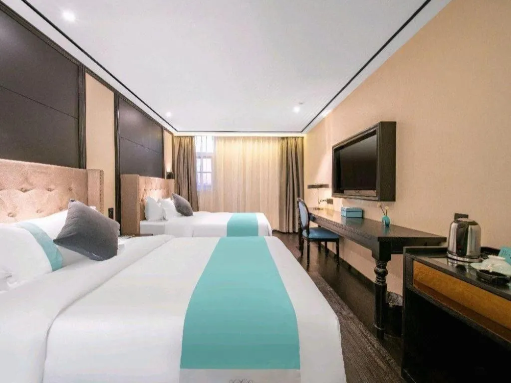 Bed in Xana Hotelle Jinan Daminghu North Gate