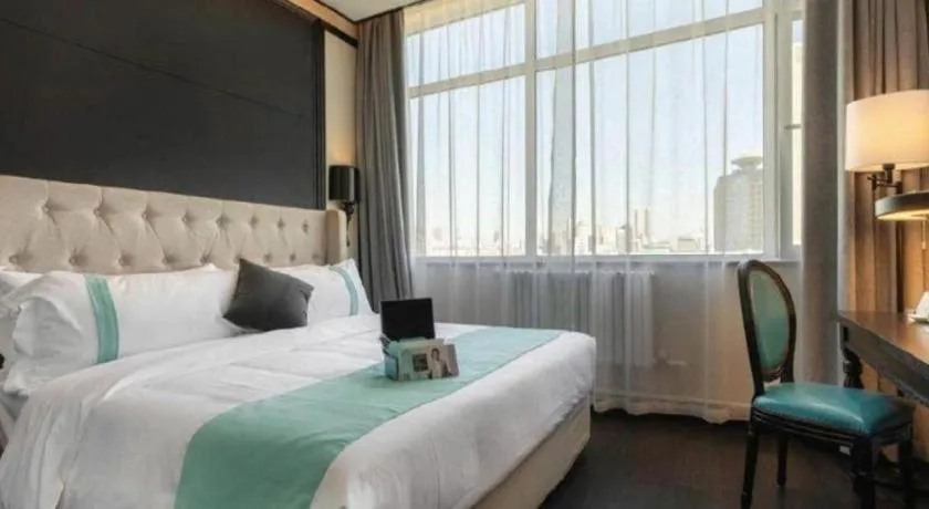 Bed in Xana Hotelle Jinan Daminghu North Gate