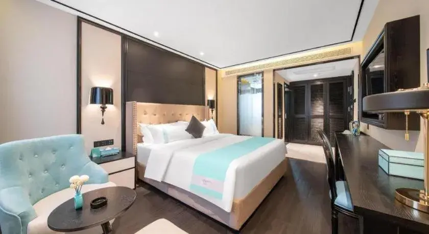 Bed in Xana Hotelle Jinan Daminghu North Gate Bed in Xana Hotelle Jinan Daminghu North Gate