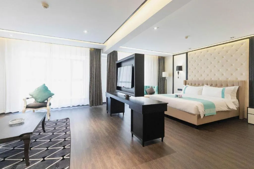 Bed in Xana Hotelle Jinan Daminghu North Gate