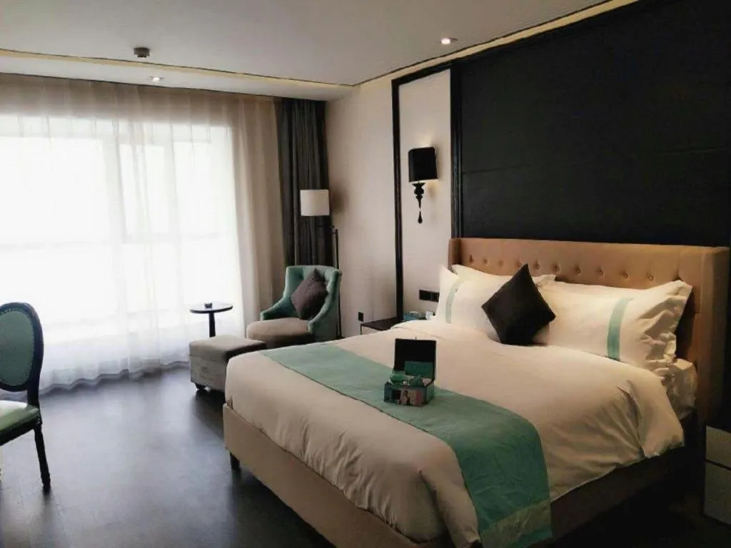 Bed in Xana Hotelle Jinan Daminghu North Gate
