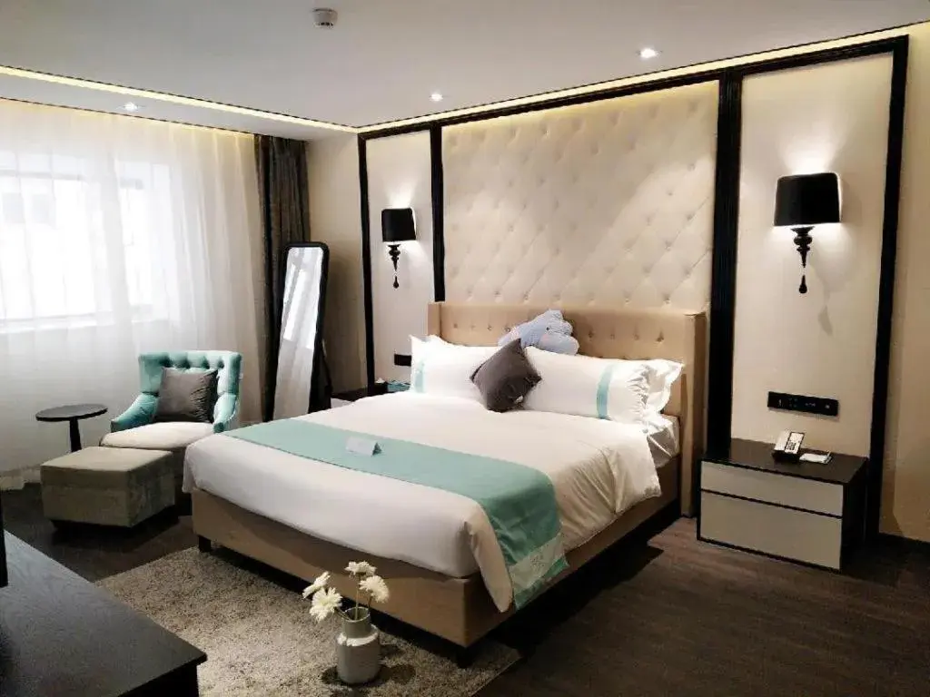 Bed in Xana Hotelle Jinan Daminghu North Gate Bed in Xana Hotelle Jinan Daminghu North Gate