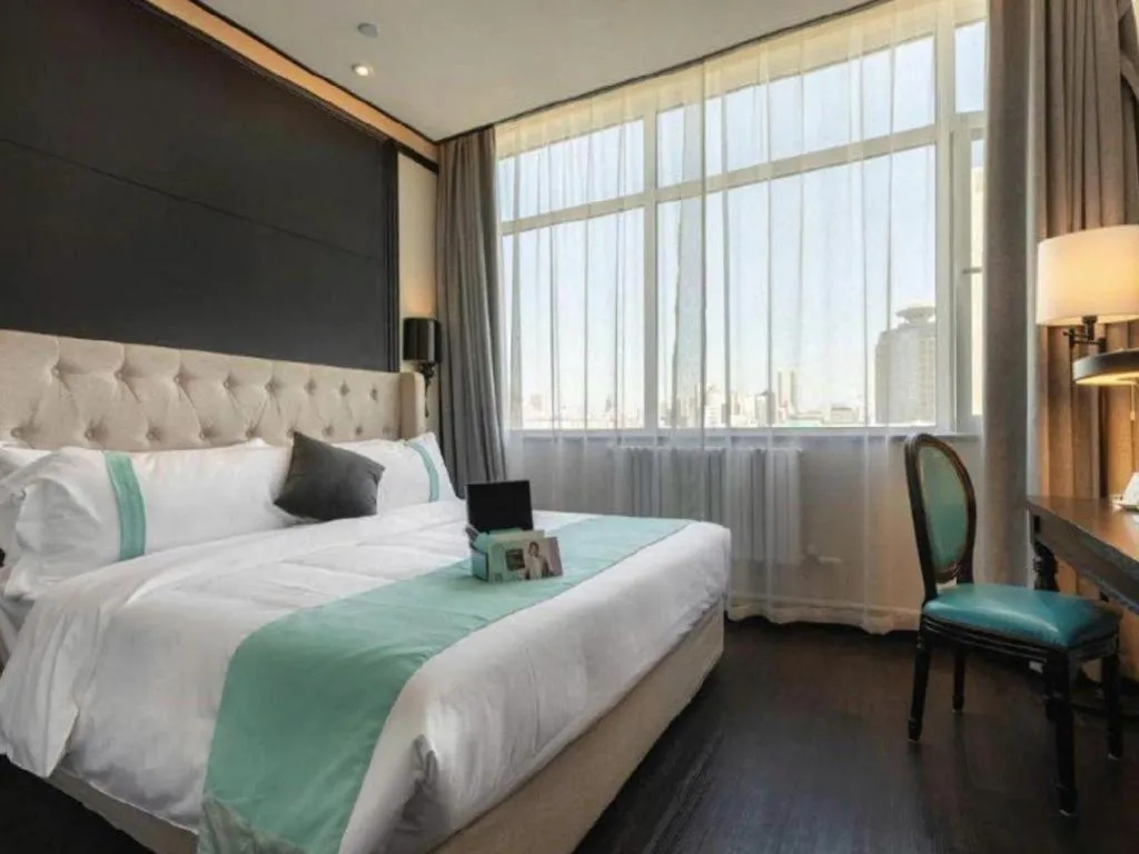 Bed in Xana Hotelle Jinan Daminghu North Gate