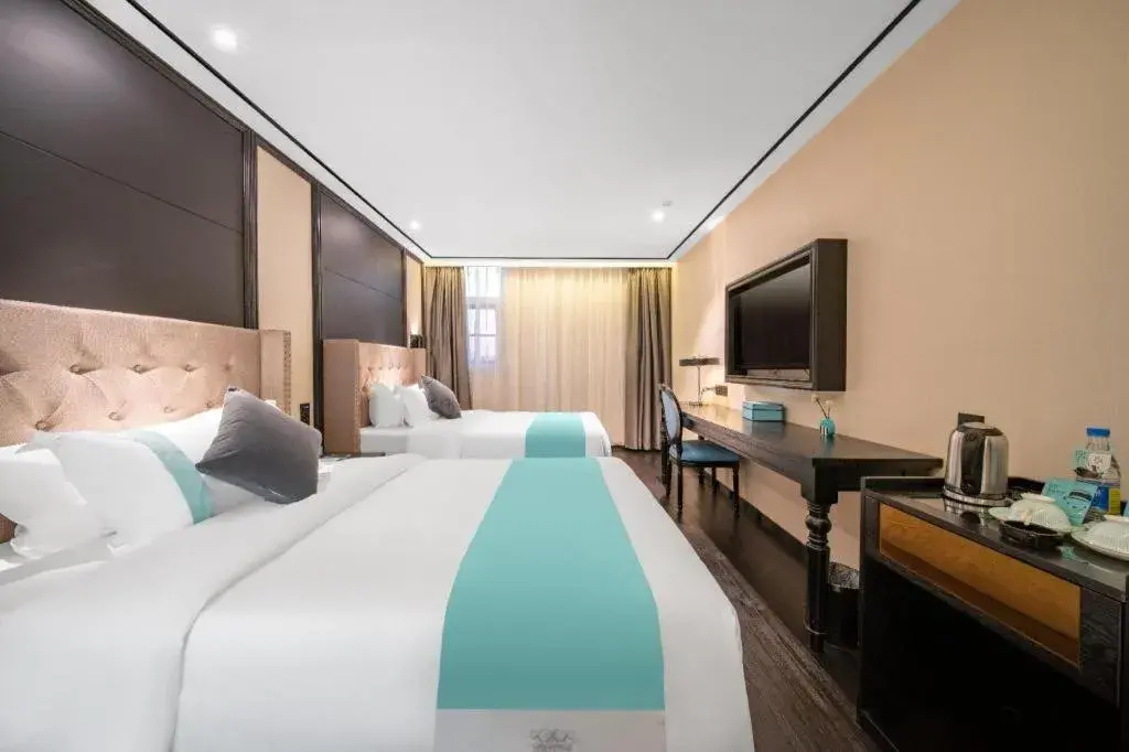 Bed in Xana Hotelle Jinan Daminghu North Gate Bed in Xana Hotelle Jinan Daminghu North Gate