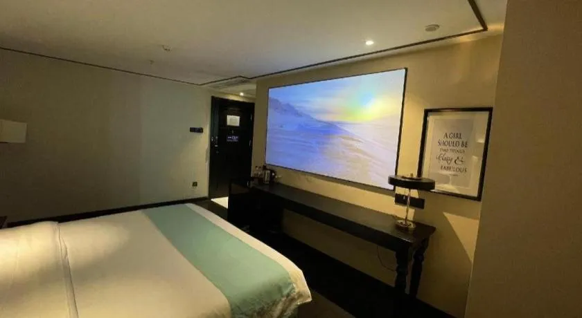 Bed in Xana Hotelle Jinan Daminghu North Gate