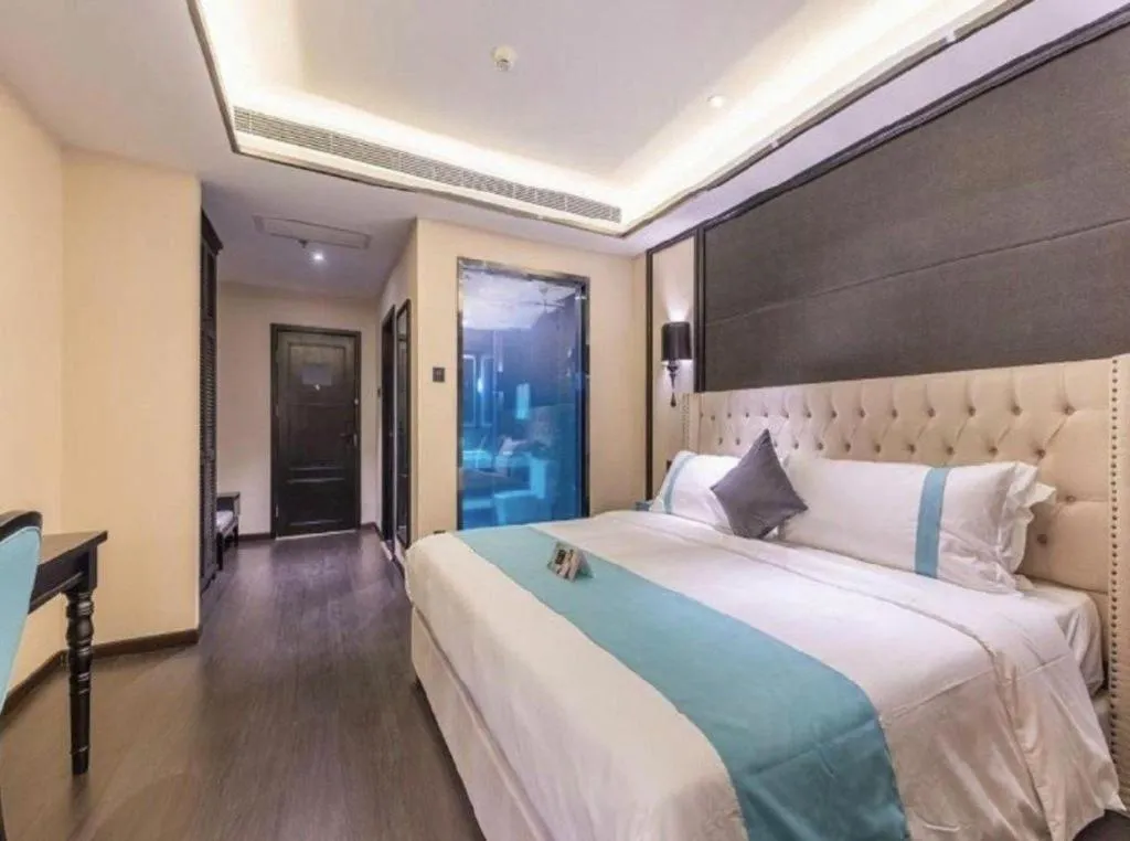 Bed in Xana Hotelle Jinan Daminghu North Gate