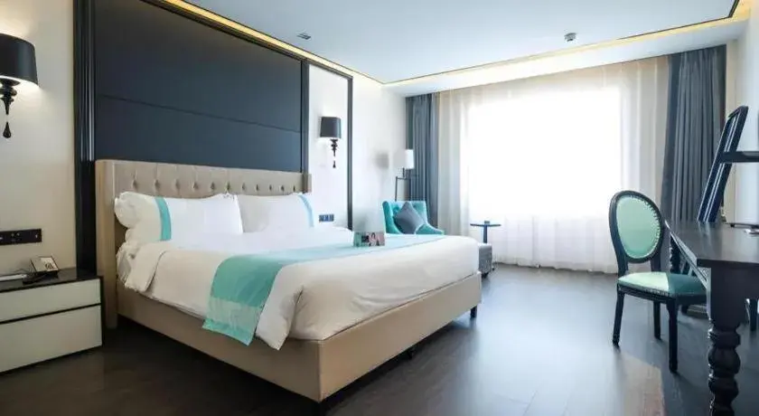 Bed in Xana Hotelle Jinan Daminghu North Gate Bed in Xana Hotelle Jinan Daminghu North Gate