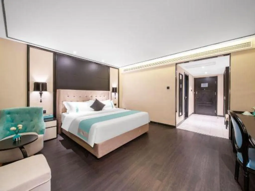 Bed in Xana Hotelle Jinan Daminghu North Gate