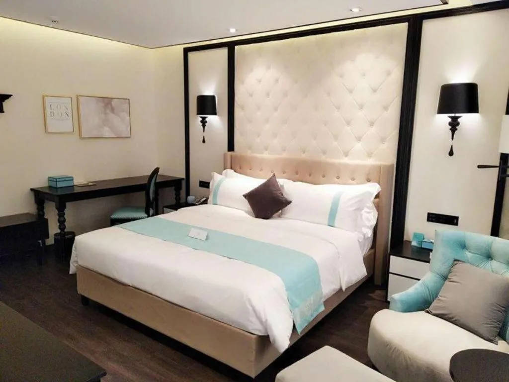 Bed in Xana Hotelle Jinan Daminghu North Gate