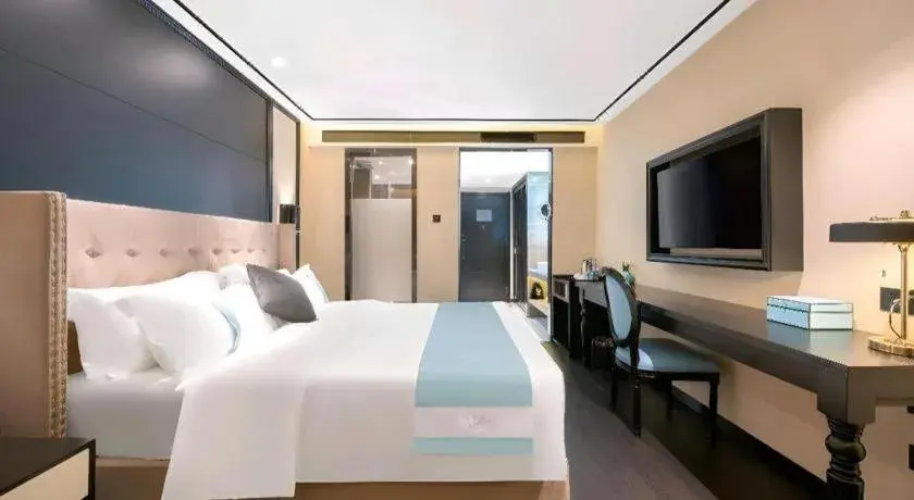 Bed in Xana Hotelle Jinan Daminghu North Gate Bed in Xana Hotelle Jinan Daminghu North Gate