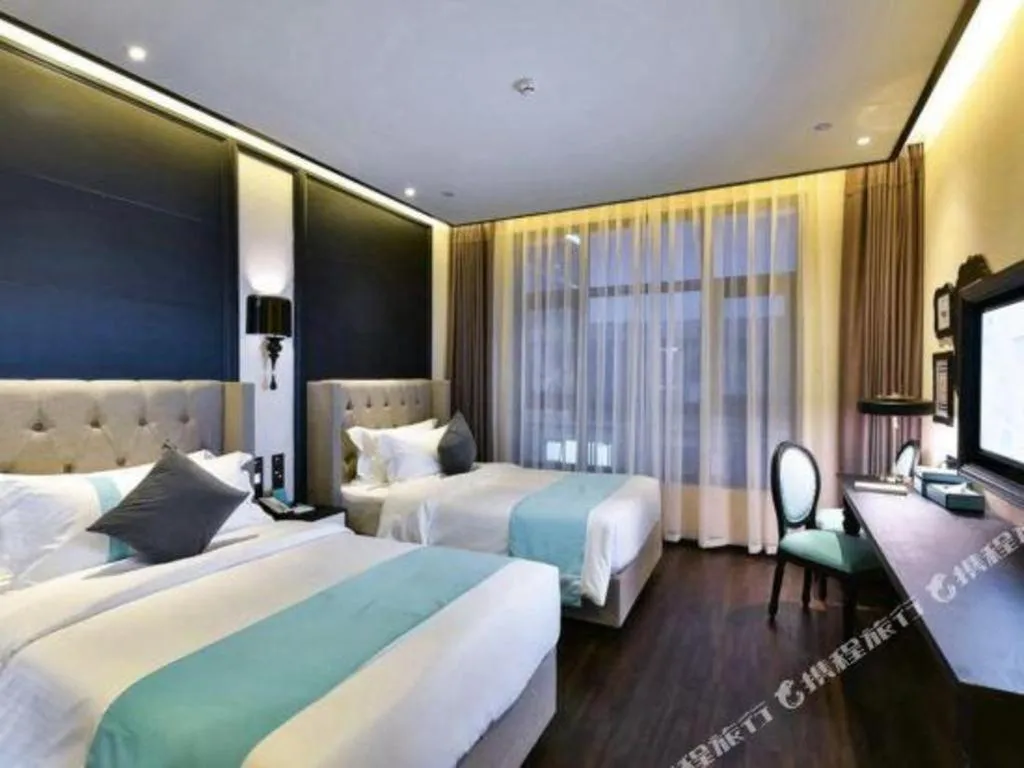 Bed in Xana Hotelle Jinan Daminghu North Gate