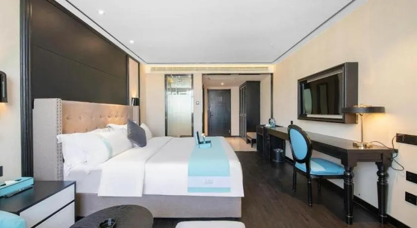 Bed in Xana Hotelle Jinan Daminghu North Gate